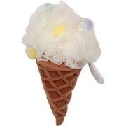 Clayre & Eef Badspons Ø 10x20 cm Wit Polyester