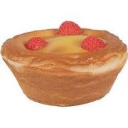 Clayre & Eef Decoratie Ø 8x4 cm Geel Kunststof