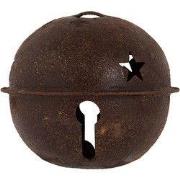 Clayre & Eef Kersthanger Bel Ø 14x12 cm Bruin Metaal