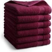 DoubleDry Hotel Handdoeken 50 x 100 cm – Set van 6 – 100% Katoen 500 g...