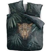 Zydante® Dekbedovertrek Printed 240x200/220cm – Jungle Majesty Leopard...