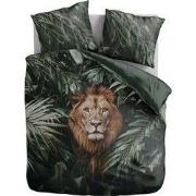 Zydante® Dekbedovertrek Printed 140x200/220cm – Jungle Majesty Lion – ...