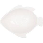 Clayre & Eef Kom Vis 75 ml Wit Keramiek