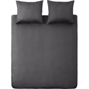Ten Cate Katoensatijnen Dekbedovertrek - 140x200/220 - Antraciet