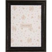Clayre & Eef Fotolijst 10x15 cm Zwart MDF