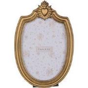 Clayre & Eef Fotolijst 13x18 cm Goudkleurig Kunststof