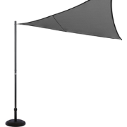 HESPERIDE HIXA Schaduwdoek Bevestigingspaal - Zonneluifel - Zonnezeil ...