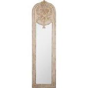 Clayre & Eef Spiegel 48x4x180 cm Beige Hout