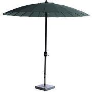 Manilla parasol - Ø250 cm - carbon black - donker grijs