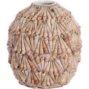 Light & Living - Vaas SHELL - Ø25.5x28cm - Bruin