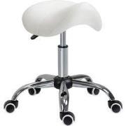 Ergonomische Zadelkruk Kunstleer Amazonekruk in Hoogte Verstelbaar 49-...