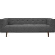 Kick Texture Bank Bobbi - Donkergrijs