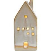 Clayre & Eef Decoratie Huis 12 cm Beige Porselein
