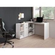 Meubella - Bureau Crister - Wit - 122 cm