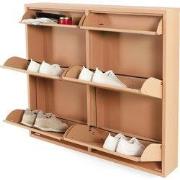 Spinder Design schoenenkast Billy 6 - Clay Terra - 8 paar schoenen