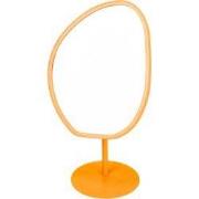 Mirror - Organic  - Metal - Neon Orange - 16,5x12x31,5cm