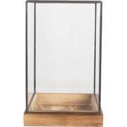 Clayre & Eef Decoratie Kweekkastje 19x19x30 cm Transparant Glas