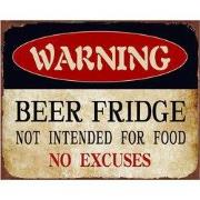 Clayre & Eef Tekstbord 33x25 cm Beige Rood IJzer