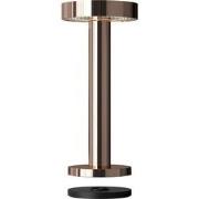 Sompex Tafellamp Boro | Rose Gold | Led - oplaadbaar - dimbaar - voor ...