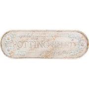 Clayre & Eef Tekstbord 76x1x24 cm Beige Metaal