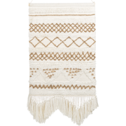 BAZDAN - Wandhanger - Lichtbeige - Katoen