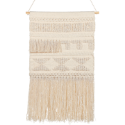 KAMOKE  - Wanddecoratie - Lichtbeige - Katoen