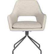 Eetkamerstoel Mos Off-White Spider Swivel - Giga Meubel