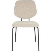 Eetkamerstoel Zelo Beige - Giga Meubel - Set van 2