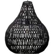 MOLOPO - Hanglamp - Zwart - Papier touw