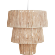 PREMAT - Hanglamp - Naturel - Stro