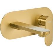 CHAPALA - Wandgemonteerde mengkraan - Goud - Messing