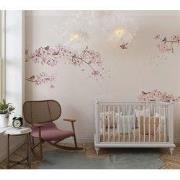 Japanse kersenbloesem - Kinderbehang - 292,2 cm x 280 cm - Walloha