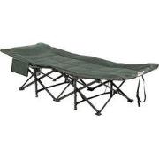 Stretcher Ligbed Opvouwbaar -  verstelbare rugleuning en opbergvak 68x...