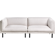 VORGOD - Driezitsbank - Lichtbeige - Polyester