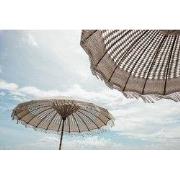 Bali parasol macrame 180 cm créme
