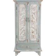 Clayre & Eef Kast 67x38x143 cm Groen Hout