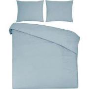 DoubleDry Dekbedovertrek 100% Natuurlijk Katoen - Eenpersoons 140x200/...