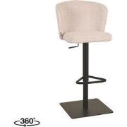 LABEL51 Barkruk Wave - Naturel - Boucle - Gaslift