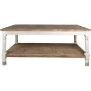 Clayre & Eef Presentatie Tafel 200x100x85 cm Wit Hout