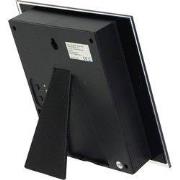 Intertime | Woordklok | Wandklok | Tafelklok | 20x20 cm | Grafiet | Du...