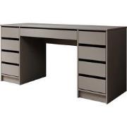 Meubella - Bureau Avio 2 - Antraciet - 154 cm