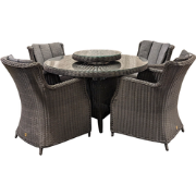 Terlizzi Tartano Diningset Black