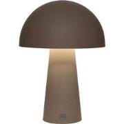 Portable lamp rond 21x15 cm taupe
