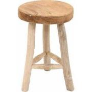Decoratie teak stoel