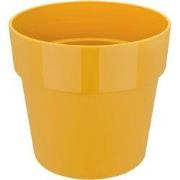 Bloempot B.for original rond 14cm oker