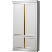 WOOOD Organize Kast - Grenen - Mist - 215x110x62