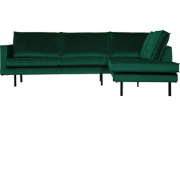 WOOOD Rodeo Hoekbank Rechts - Velvet - Green Forest - 85x266x213