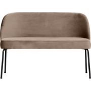 WOOOD Vogue Eetbank - Velvet - Khaki - 83x120x59