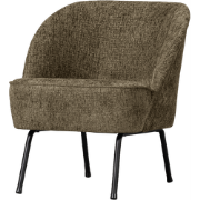 WOOOD Fauteuil Vogue - Structure Velvet - Bonsai - 69x57x70