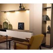 Intertime | Woordklok | Wandklok | Tafelklok | 28x28 | Zwart | Frans